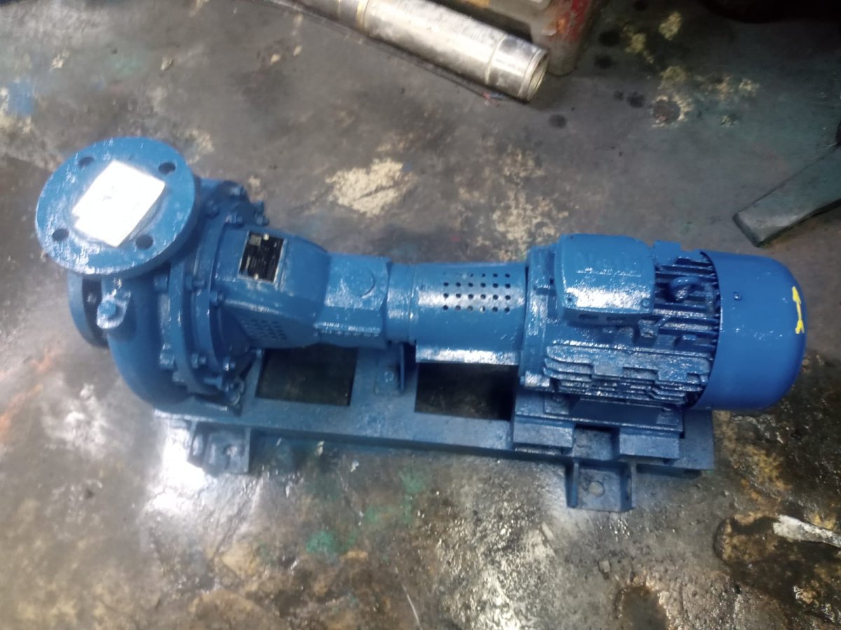 Yatay Kademeli Akuple Motorlu Salyangoz Pompa Tamir / Bakım sonrası - MSK Makina